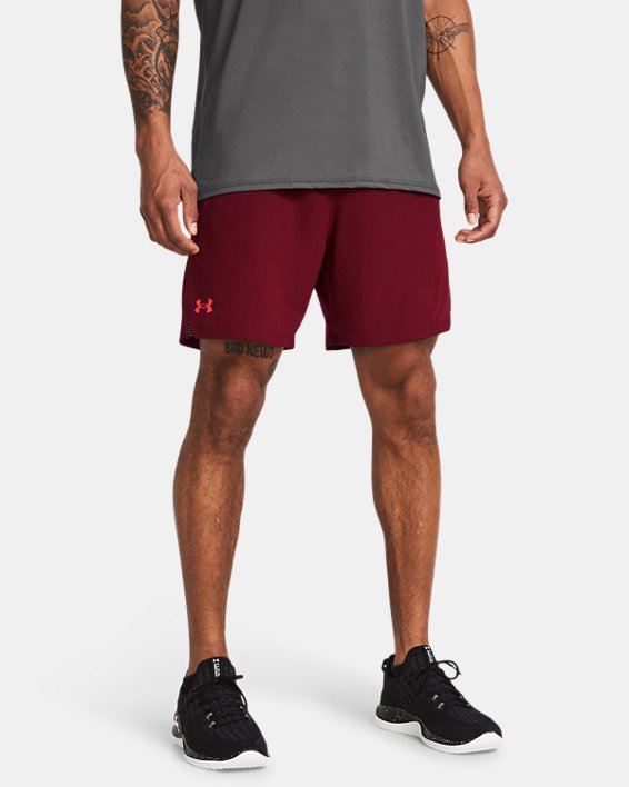 Men's UA Vanish Woven 6" Shorts, Red, pdpMainDesktop image number 0